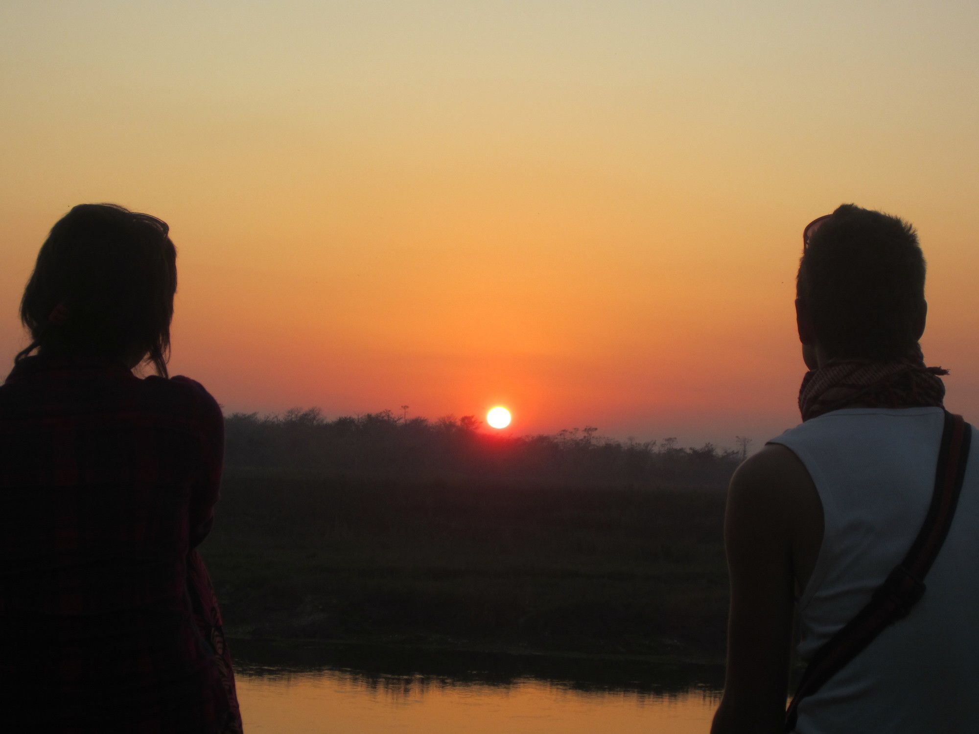Jungle Sunset Camp Hotel Sauraha Eksteriør billede